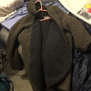 Urban Outfitters Fuzzy reversible jacket